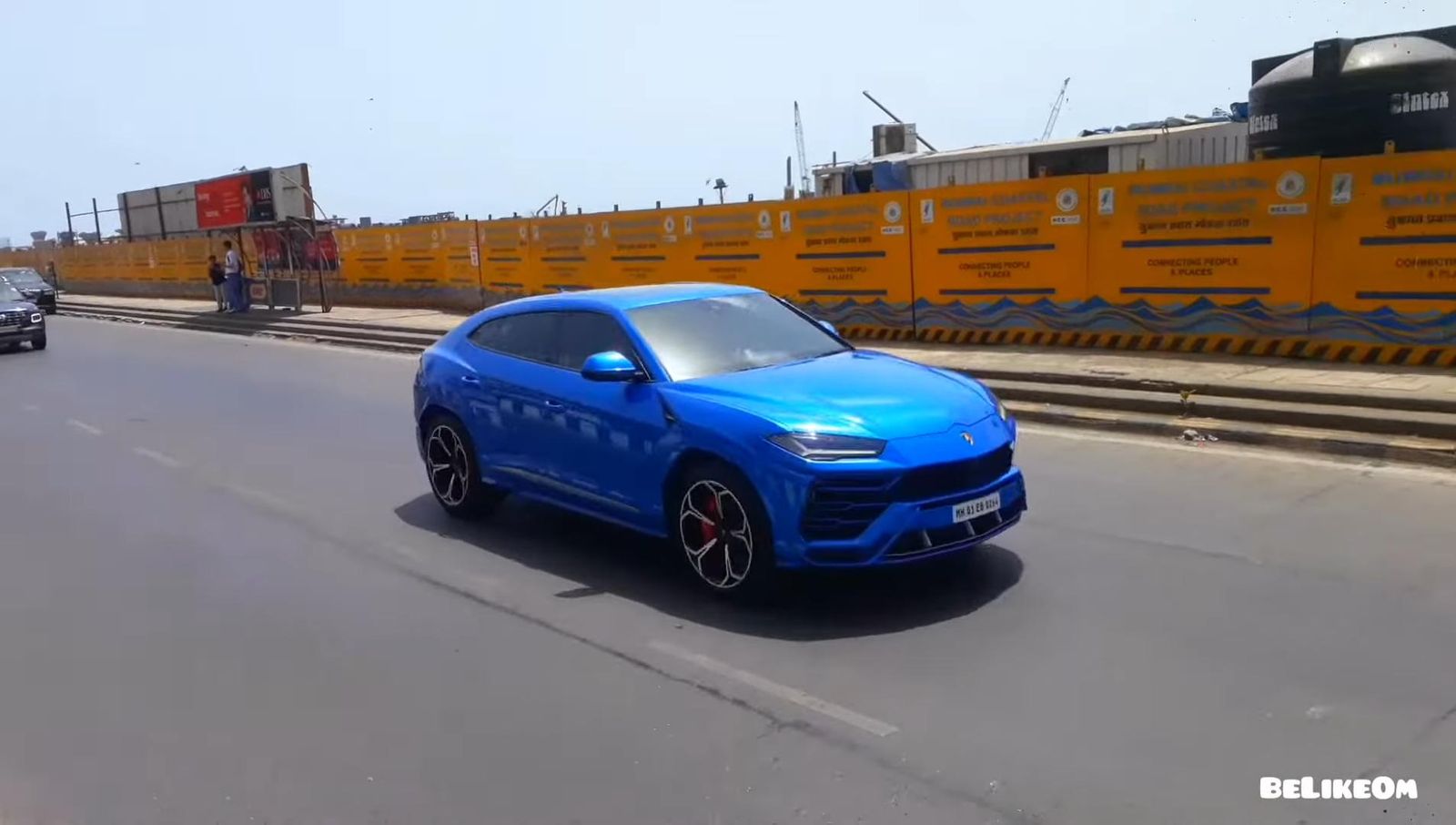Rohit Sharma Lamborghini Urus Speeding