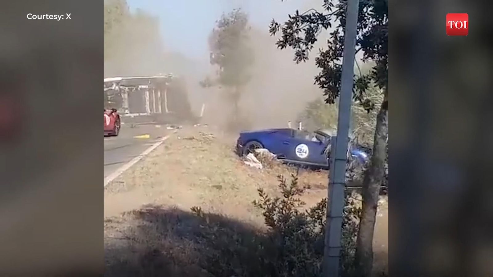 Bollywood Actress Gayatri Joshi'S Lamborghini Involved In Tragic Sardinia Accident Leaving 2 Dead! 3 Gayatri joshi's lamborghini
