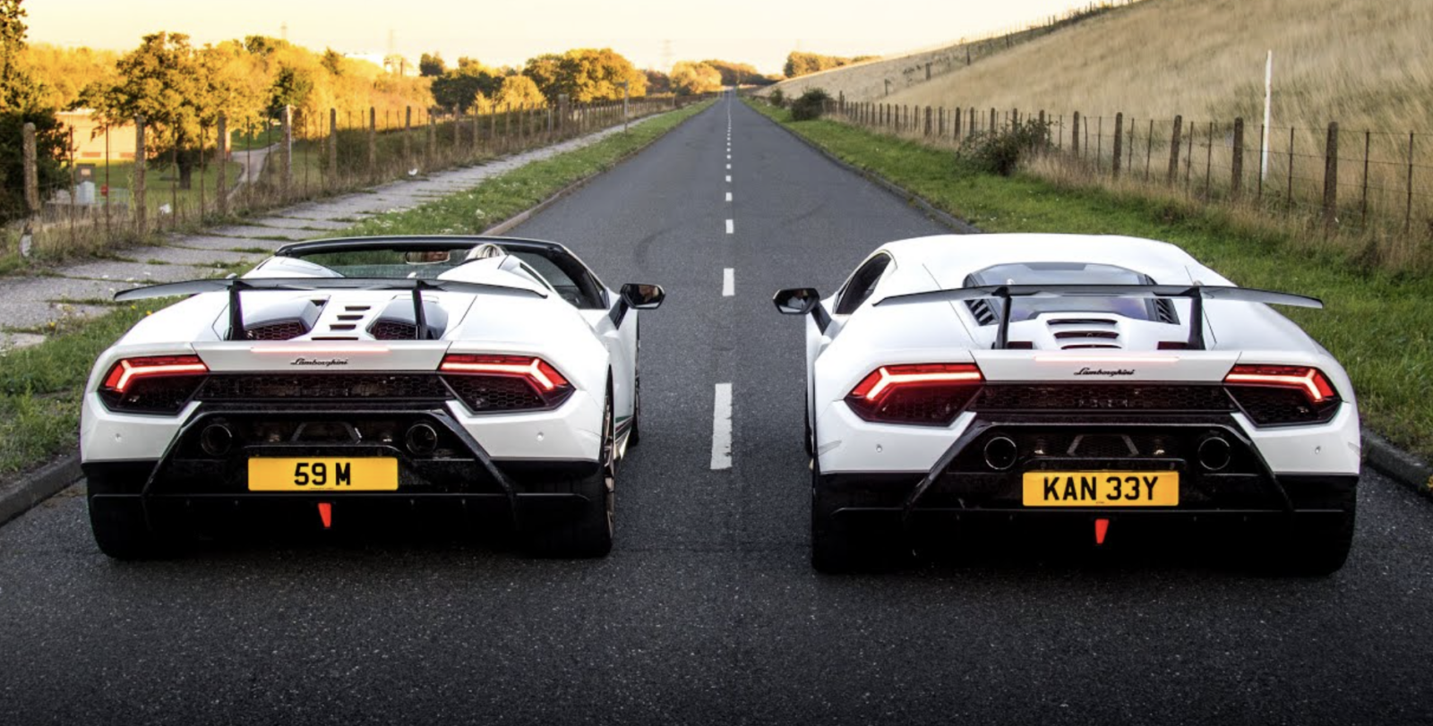 lamborghini coupe and spyder