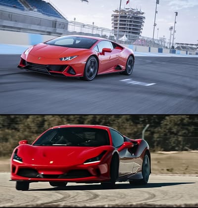 Lamborghini Huracan Evo Vs Ferrari F8 Tributo : The Ultimate Supercar Showdown 2 Lamborghini huracan evo vs ferrari f8 tributo