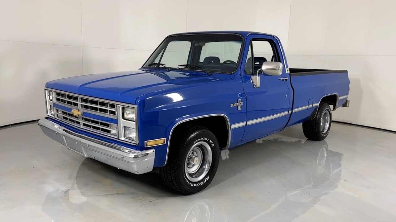 Jason Kelce’s Car Collection: From Vintage Classics To Modern Rides 5 1986 chevy c10 jason kelce