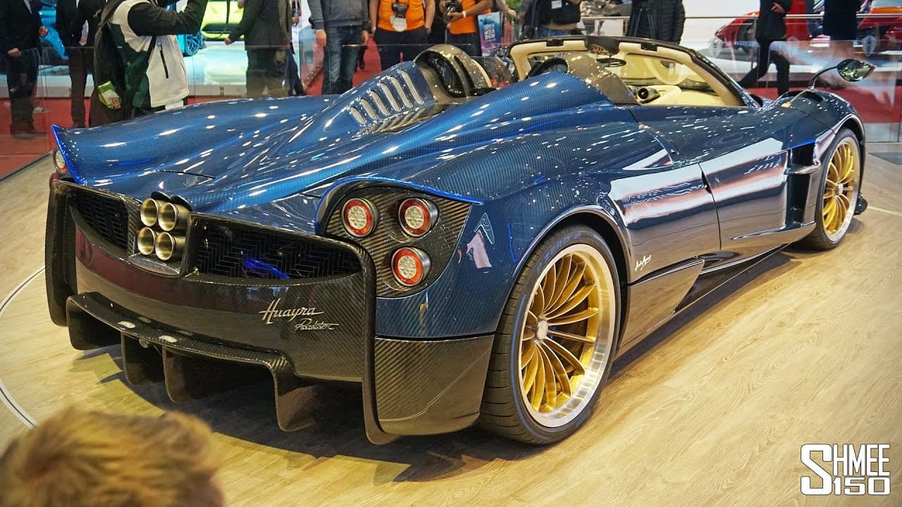 Pagani huayra roadster