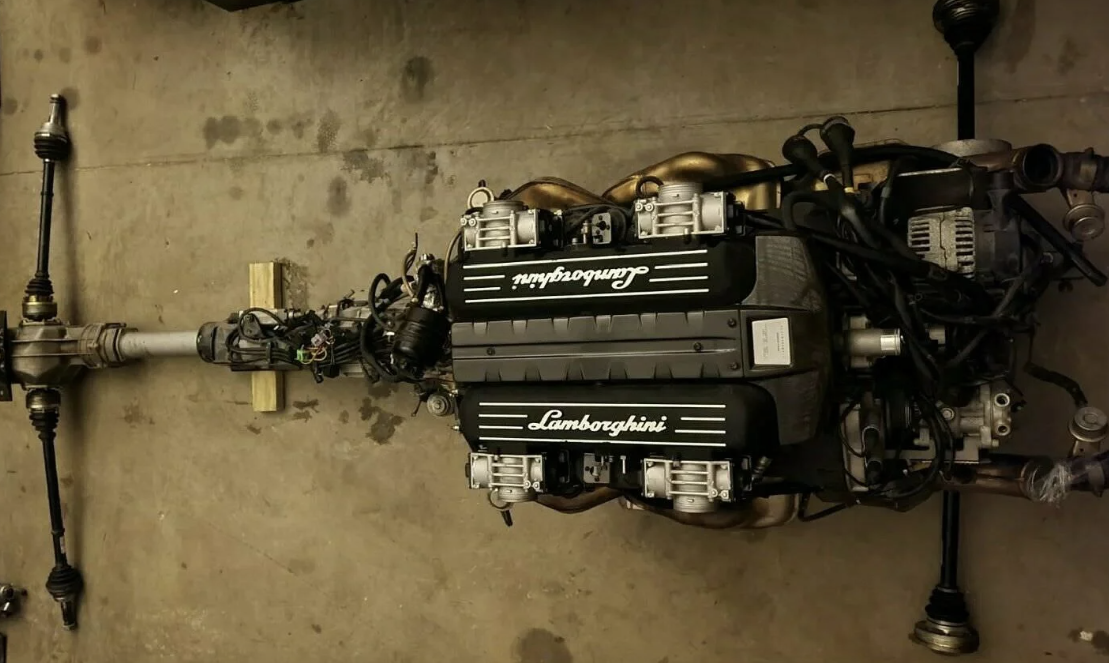 Lamborghini murcielago drivetrain