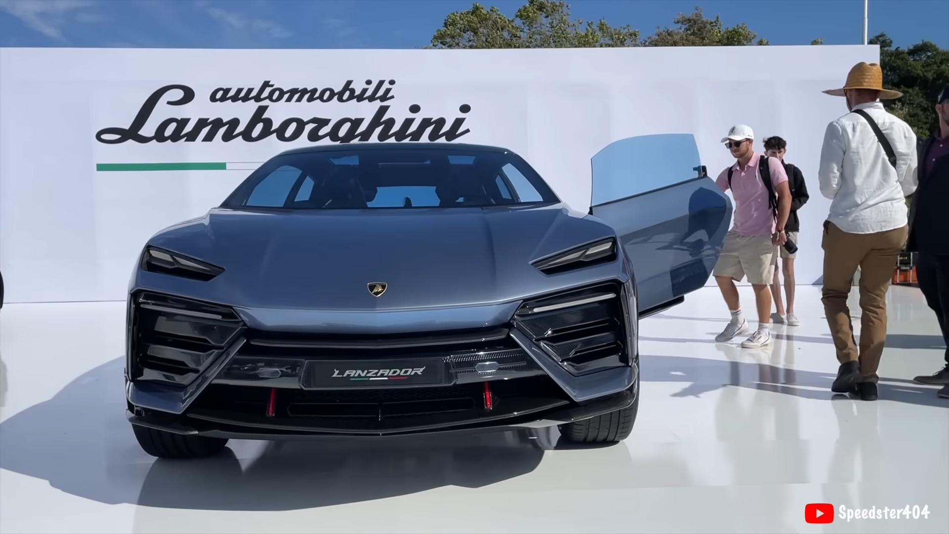 Lamborghini Evs To Blend Mind-Blowing Performance With Emotional Depth Says Ceo! 3 Vs youtube lamborghinilanzadordrivingonthestreetinteriorexteriorsoundunveilingfirstlook 003