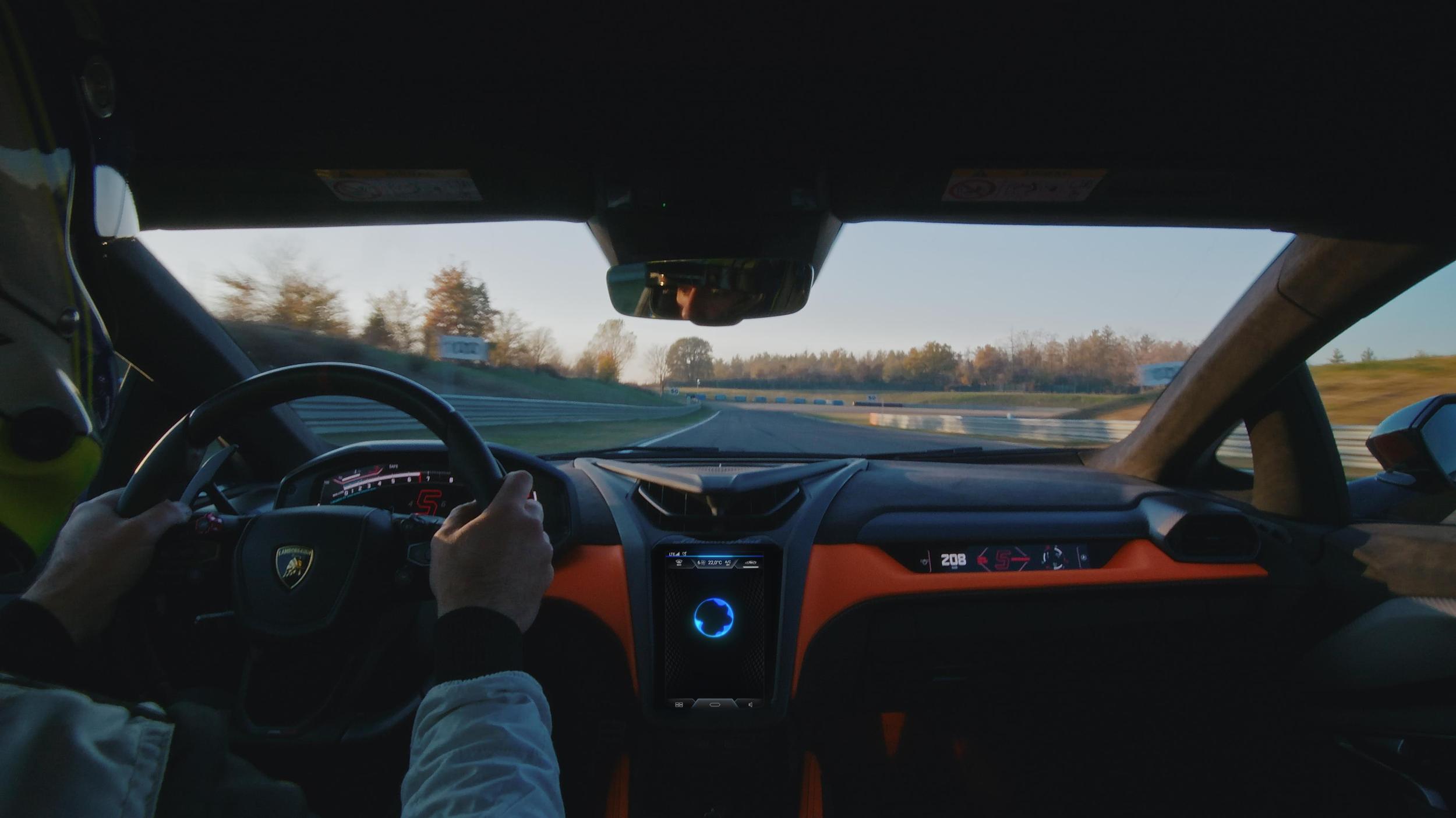 Lamborghini telemetry x