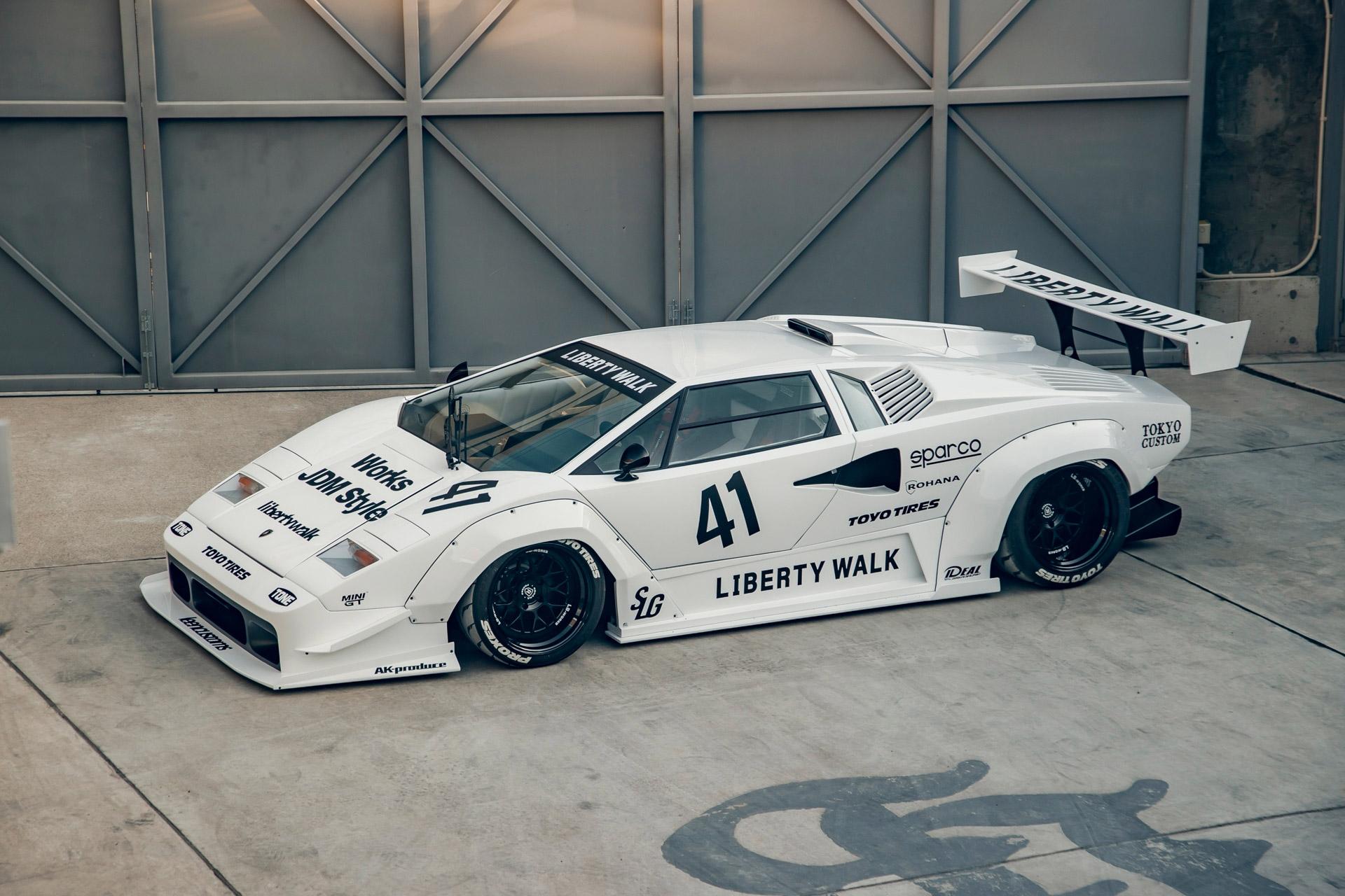This Exclusive Widebody Lamborghini Countach By Liberty Walk Is A Purist Nightmare! 5 Lamborghini countach by liberty walk