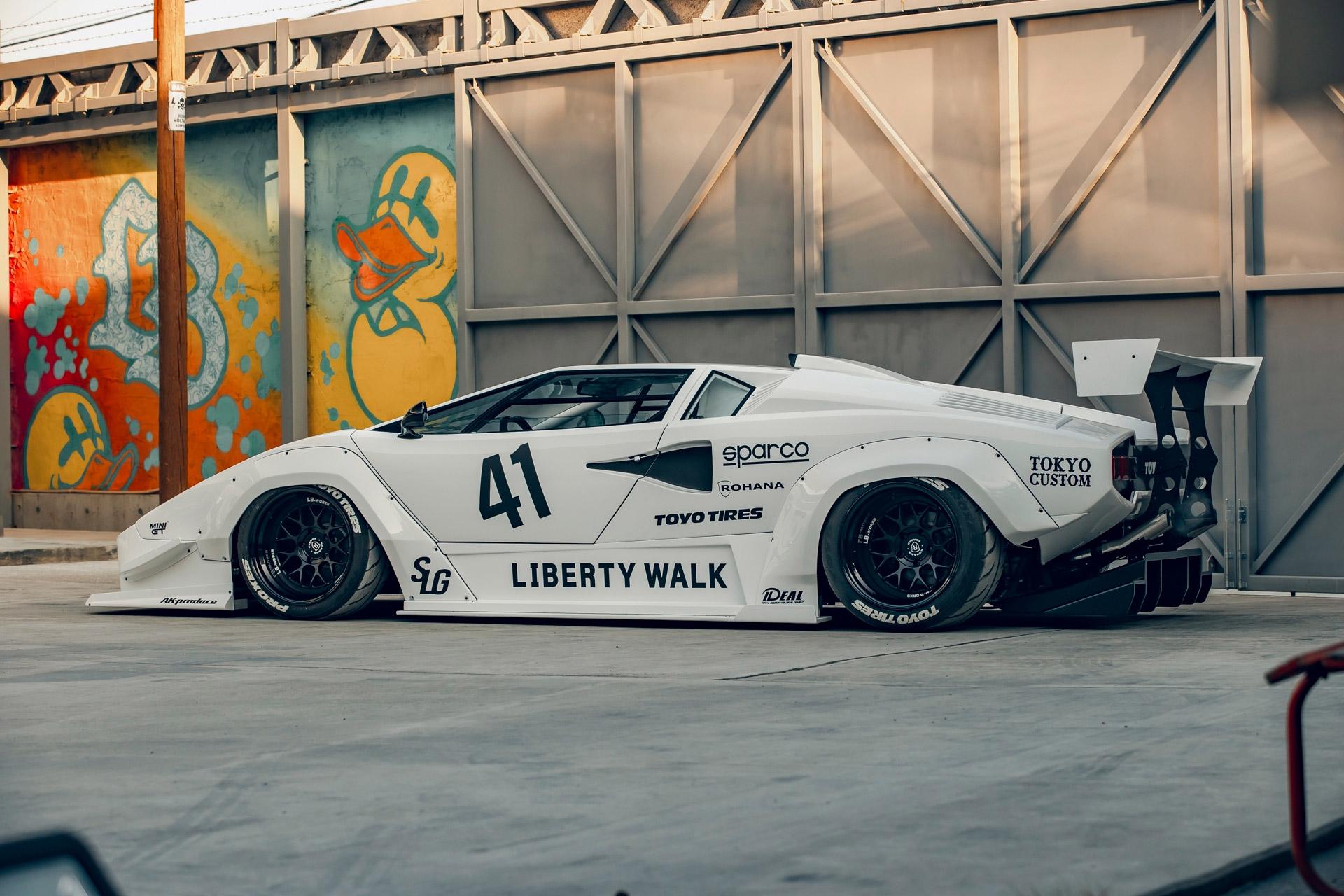 This Exclusive Widebody Lamborghini Countach By Liberty Walk Is A Purist Nightmare! 14 Countach 240110 31