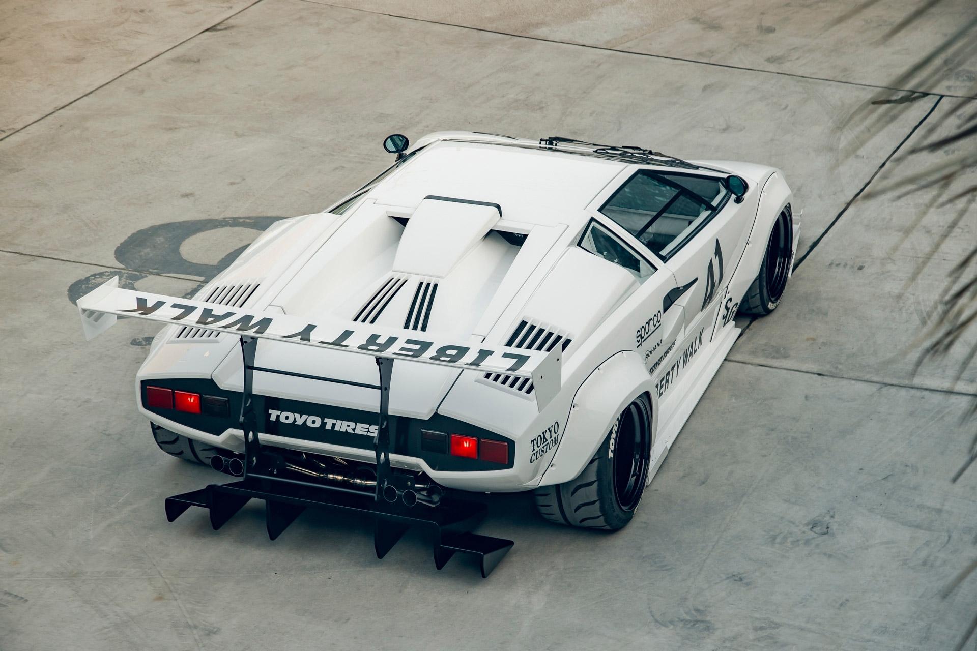 This Exclusive Widebody Lamborghini Countach By Liberty Walk Is A Purist Nightmare! 7 Countach 240110 50