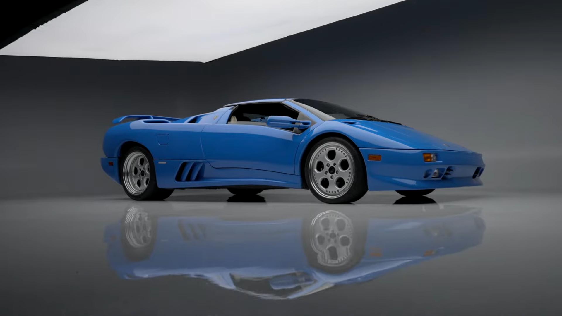 Donald Trump'S Lamborghini Diablo Sold For $1.1 Million: A Tale Of Luxury And Legacy 21 Vs youtube firstlook donaldjtrumps1997lamborghinidiablovt barrett jackson2024scottsdaleauction 005