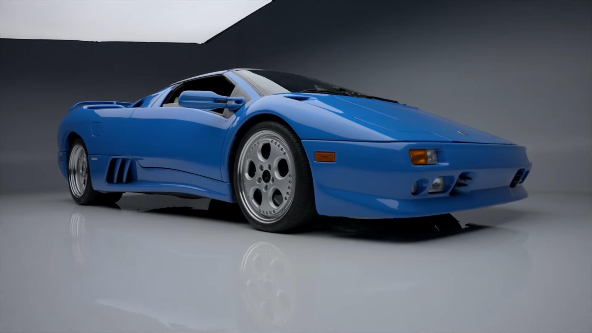 Vs youtube firstlook donaldjtrumps1997lamborghinidiablovt barrett jackson2024scottsdaleauction 041