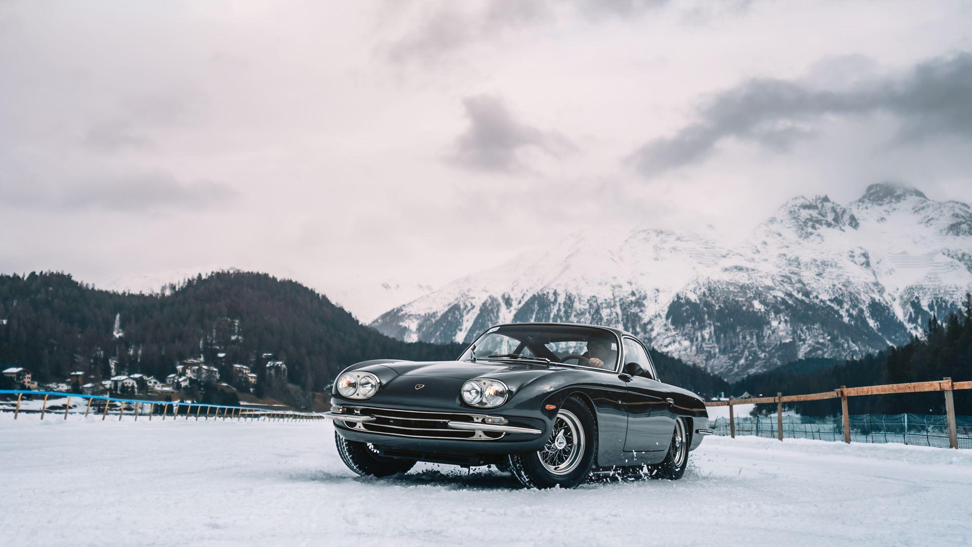Showcasing Elegance On Ice: 2 Rare Iconic Cars From Lamborghini Museum In St. Moritz Make A Historic Appearance 36 652467 v2