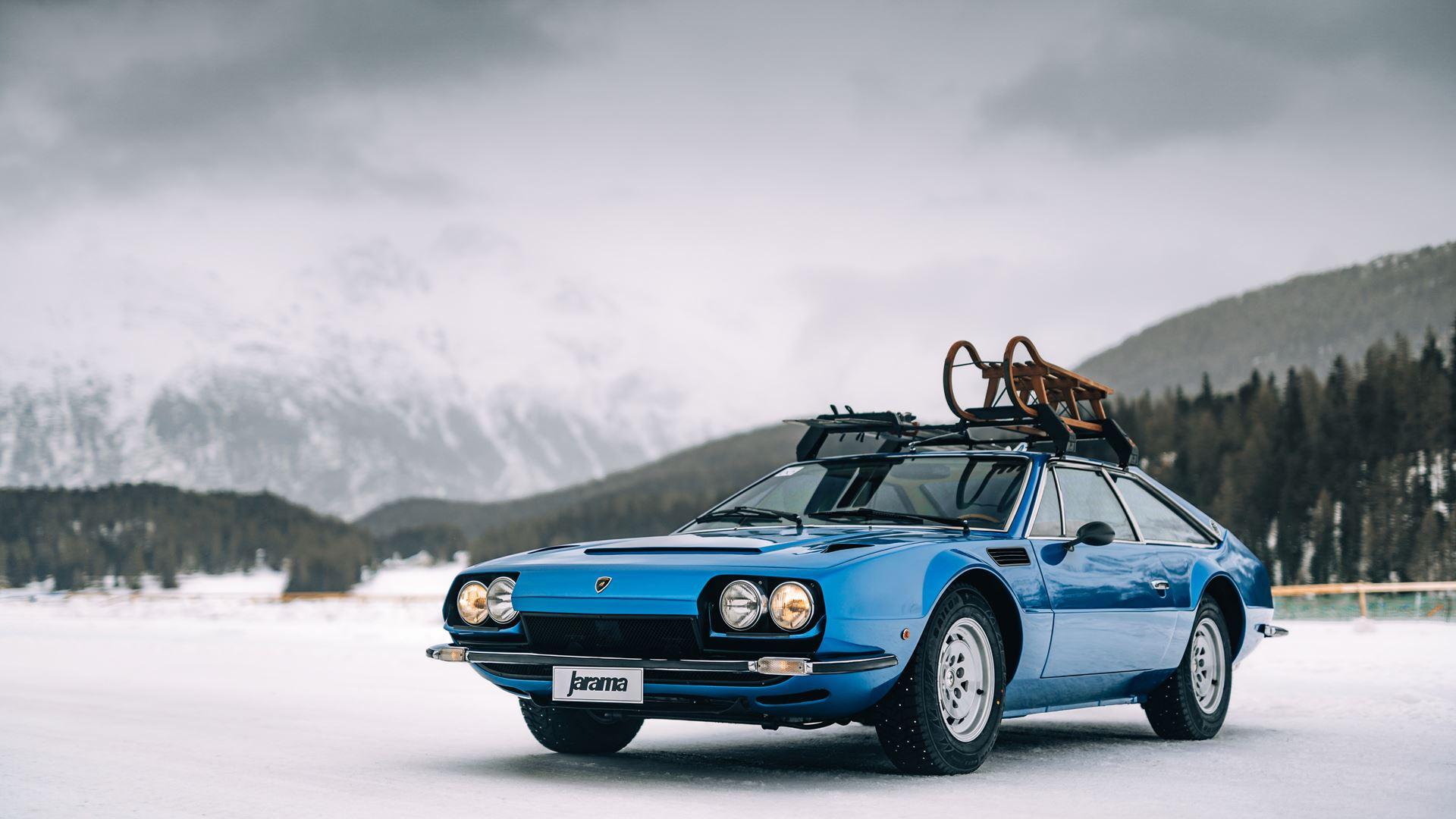 Showcasing Elegance On Ice: 2 Rare Iconic Cars From Lamborghini Museum In St. Moritz Make A Historic Appearance 30 652474