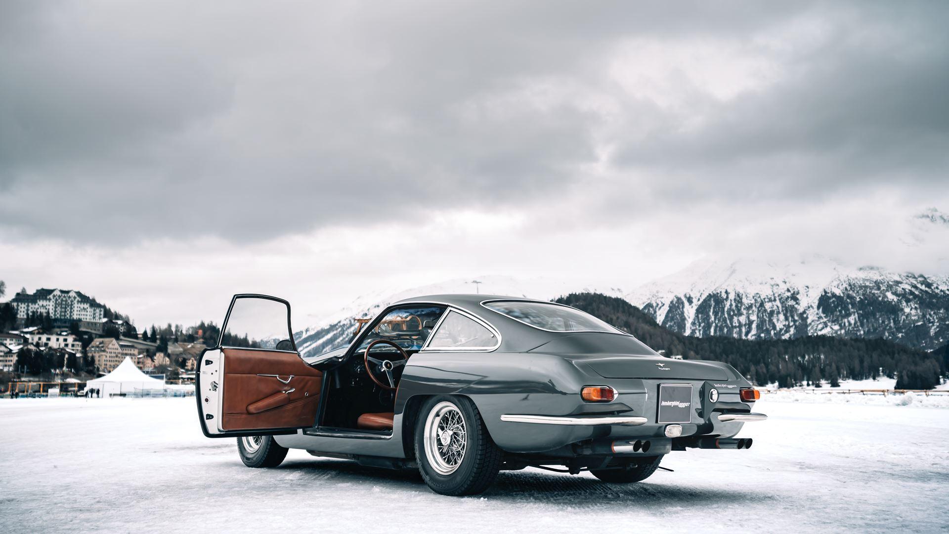 Showcasing Elegance On Ice: 2 Rare Iconic Cars From Lamborghini Museum In St. Moritz Make A Historic Appearance 11 652476 v2