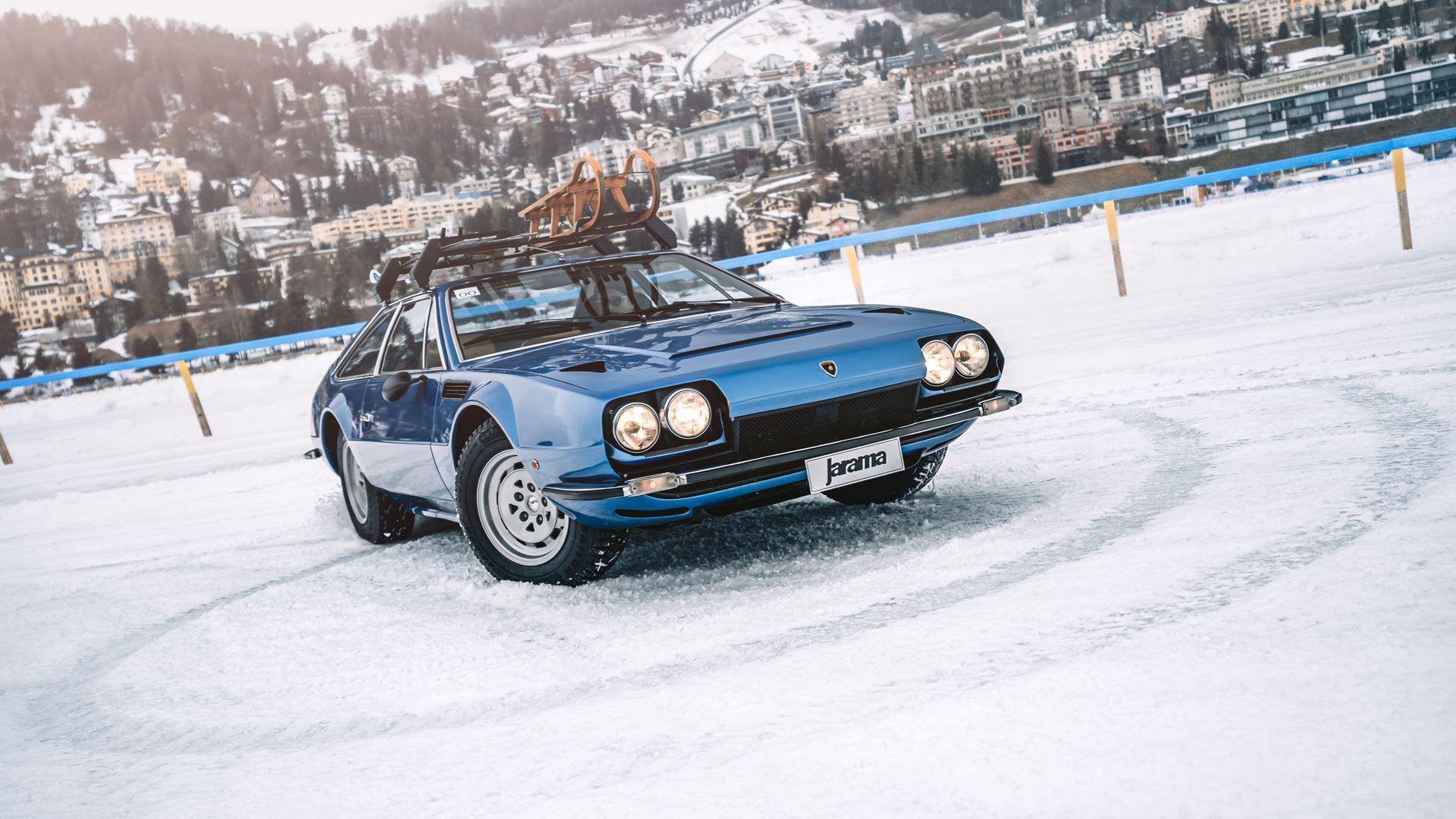 Showcasing Elegance On Ice: 2 Rare Iconic Cars From Lamborghini Museum In St. Moritz Make A Historic Appearance 3 Rare iconic cars from lamborghini museum in st. Moritz
