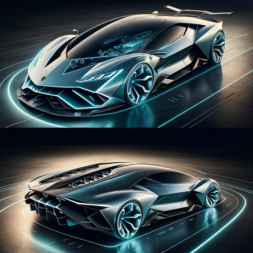 Lamborghini Evs To Blend Mind-Blowing Performance With Emotional Depth Says Ceo! 7 Dall·e 2024 02 09 00. 44. 06 imagine a futuristic lamborghini gt model with a streamlined aerodynamic silhouette that elegantly merges speed and luxury. The design showcases lamb