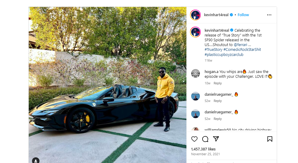 Inside Kevin Hart'S Car Collection: A Glimpse Into The Comedian'S Exquisite Rides 21 Screenshot 9 1