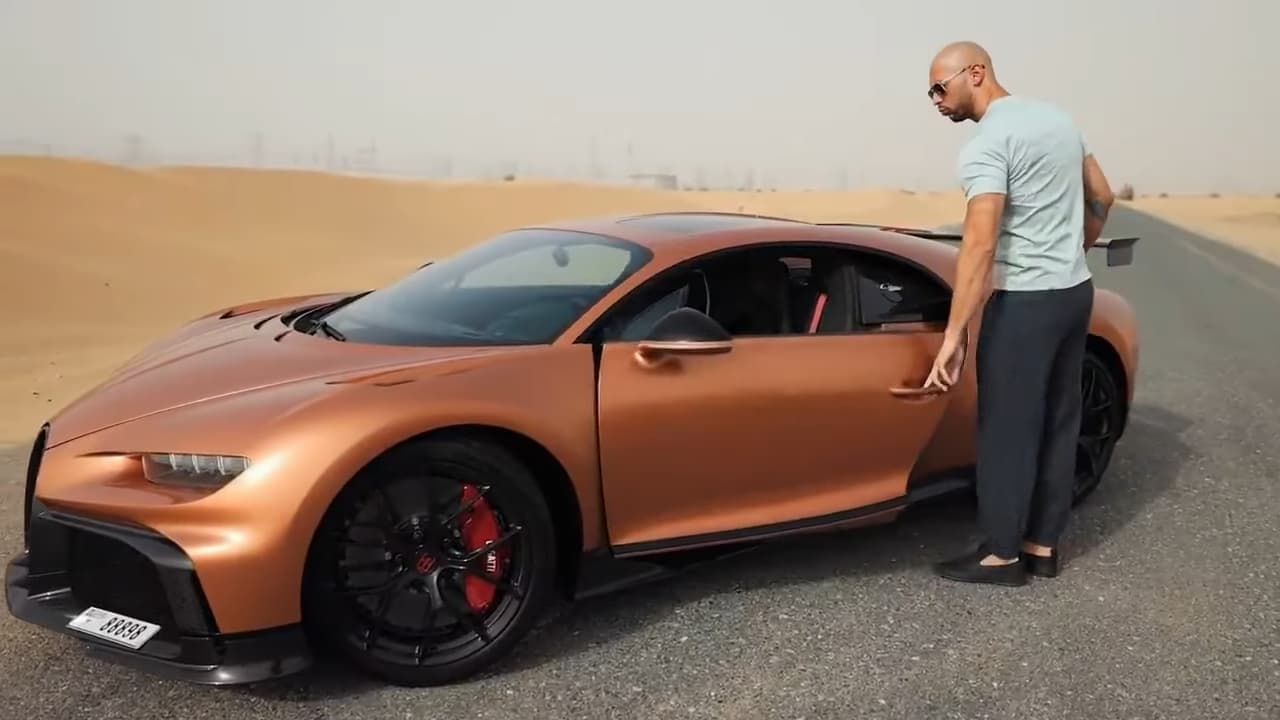 Andrew tate car collection