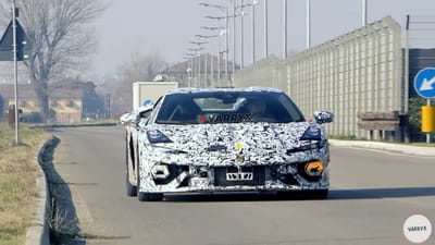 This Is How Amazing The Upcoming Twin Turbo Hybrid V8 Lamborghini Huracan Successor Sounds! 2 Vs youtube newlamborghinihuracanreplacementtestingontheroadhybridenginesound 023