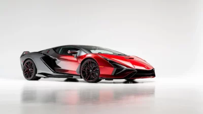 Rare 2021 Lamborghini Sian Hits Broad Arrow Auctions’ 2024 Block, Aiming For Over $3 Million! 2 2021 lamborghini sian