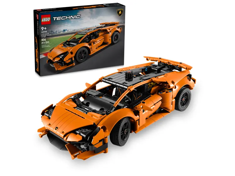 Unique Lego Technic 42196 Lamborghini Huracan Tecnica To Debut Soon In Striking Orange At A Budget-Friendly Price! 7 Lego technic 42196 lamborghini huracan tecnica
