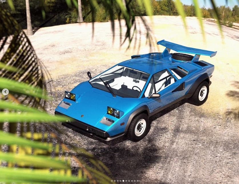 This Wild Lamborghini Countach All-Terrain V12 Supercar Render Surpasses The Huracan Sterrato In Boldness! 3 Lamborghini countach all-terrain v12 supercar