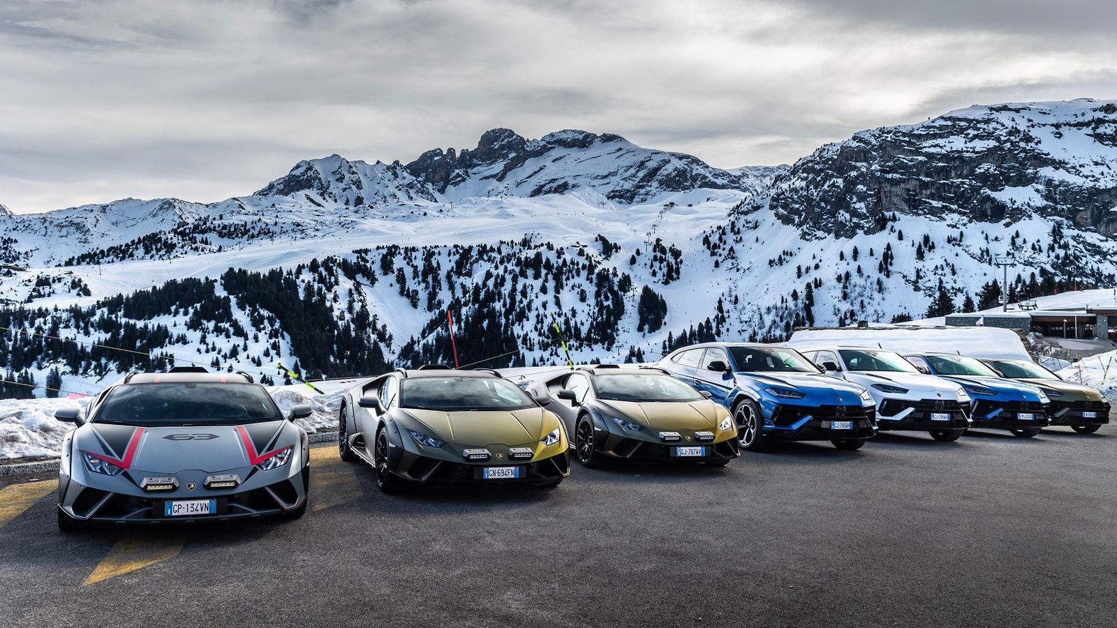 Lamborghini'S Alpine Adventure: The Urus S And Huracán Sterrato Enjoy The Wild Outdoor Lifestyle In The Snowy Alps 7 652539 v2
