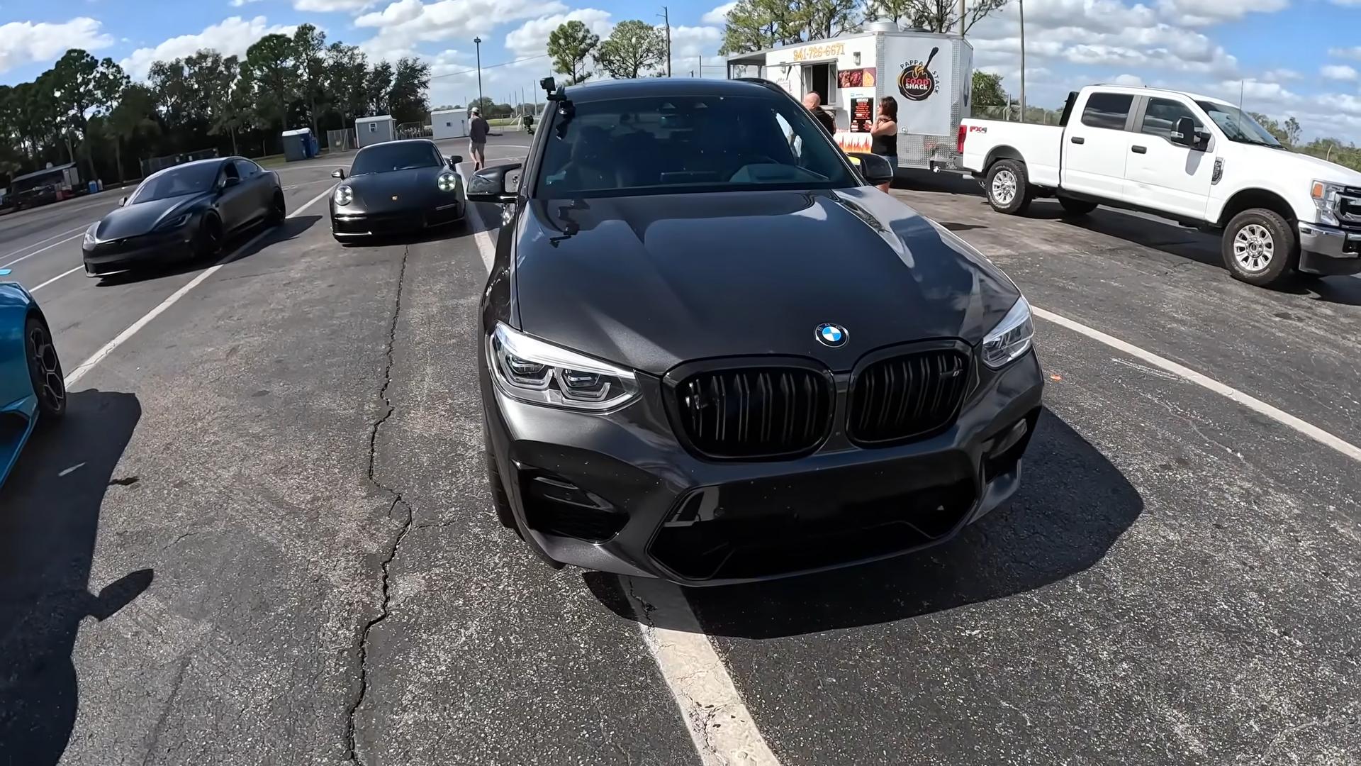 Clash Of Titans: Lamborghini Huracan Tecnica Vs Bmw X3 M Face Off In An Exciting Drag Race Extravaganza! 5 Vs youtube bmwownerhustleslamboguy700hpbmwx3mvshuracantecnica14miledragrace 021