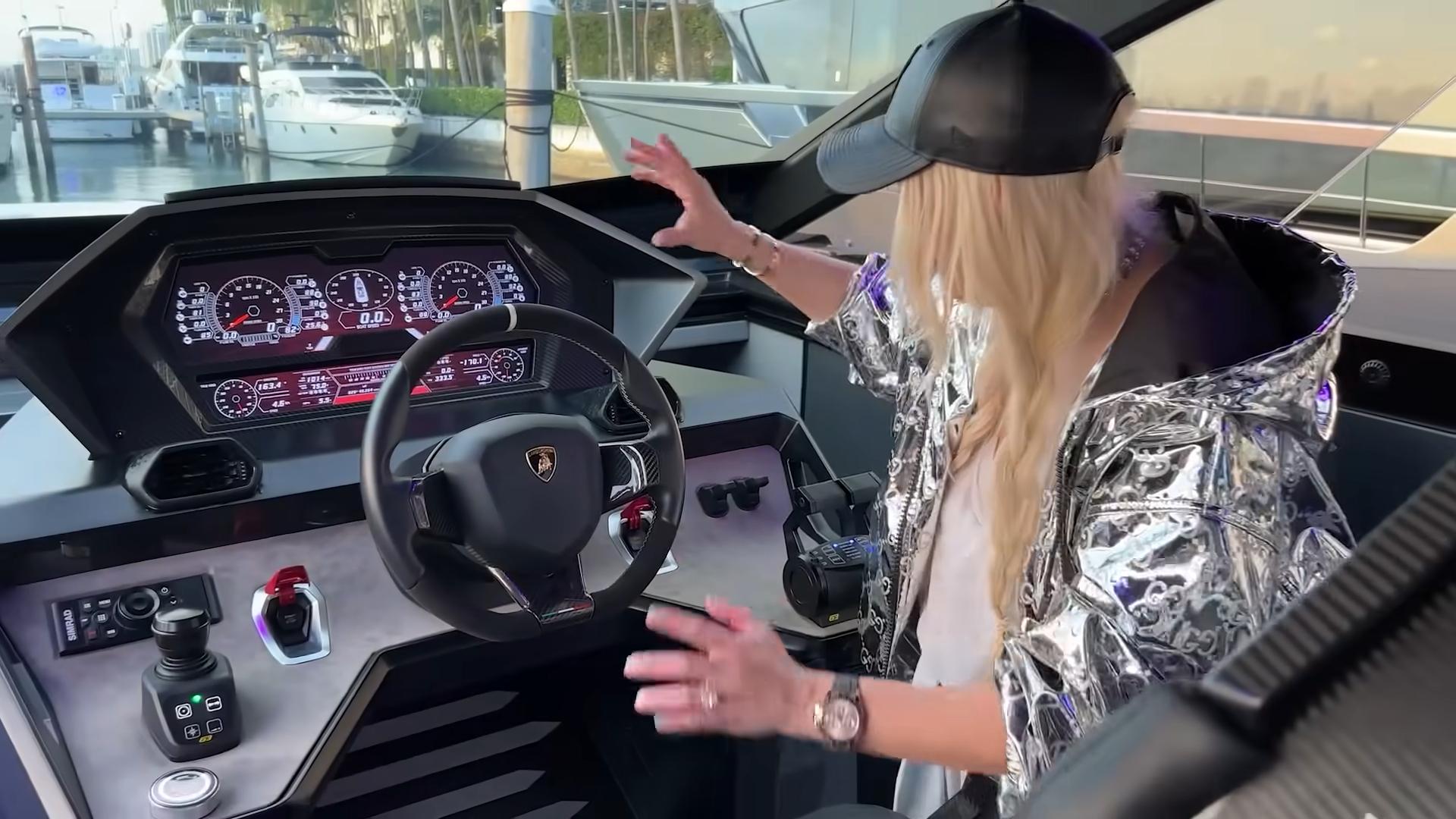 Explore The Ultra Luxurious &Amp; Super Expensive $4 Million Lamborghini Yacht With Supercar Blondie 3 Vs youtube insideworldsfirst4mlamborghiniyacht 154