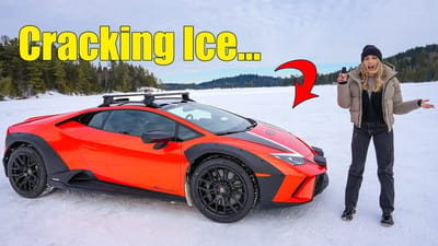 Discover How Actress And Youtuber Emelia Hartford Conquers Icy Terrains With The Stunning Lamborghini Huracán Sterrato 2 Maxresdefault 3