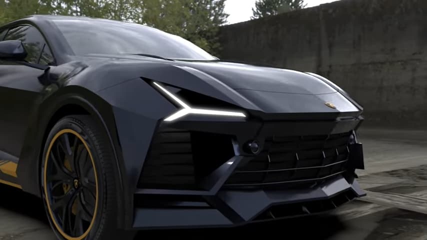 The Spectacular 2025 Lamborghini Urus Phev Rendering Masterfully Reimagines The Suv With A Widebody Design And Unprecedented Muscle 15 N