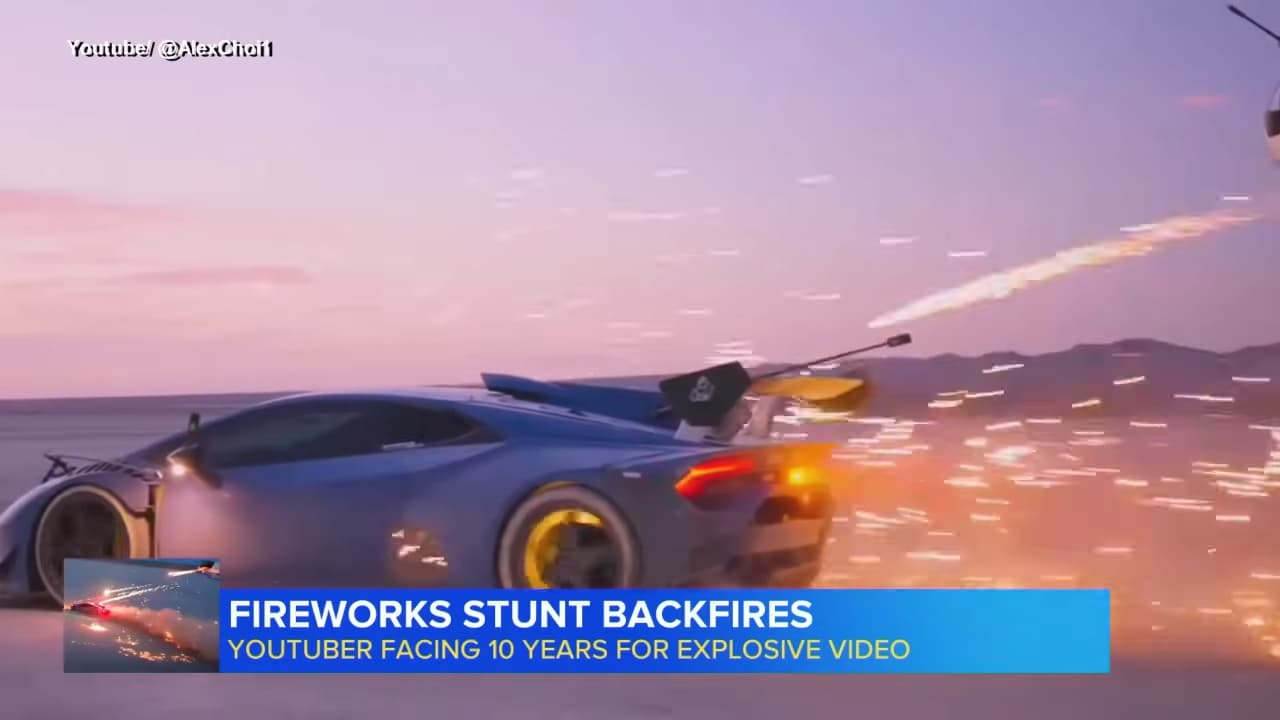 Youtuber Alex Choi Charged For Dangerous Fireworks Stunt With Lamborghini Huracan &Amp; Helicopter, Facing Up To 10 Years In Prison 3 Youtuber alex choi charged