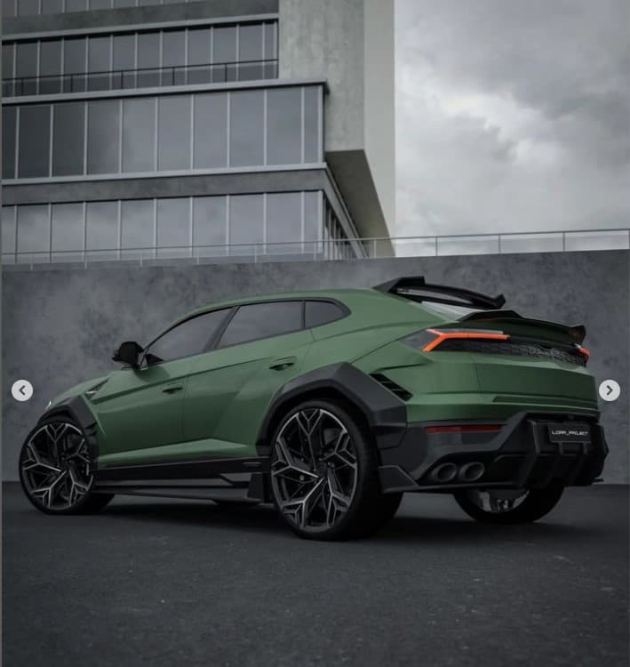 Digital Artist Transforms 2025 Lamborghini Urus Se Into A Menacing Beast With 'Snake' Widebody Kit 5 Lamborghini urus se with 'snake' widebody kit