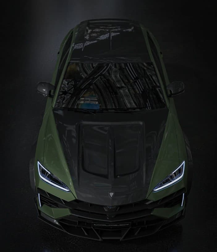 Digital Artist Transforms 2025 Lamborghini Urus Se Into A Menacing Beast With 'Snake' Widebody Kit 3 'snake' widebody kit