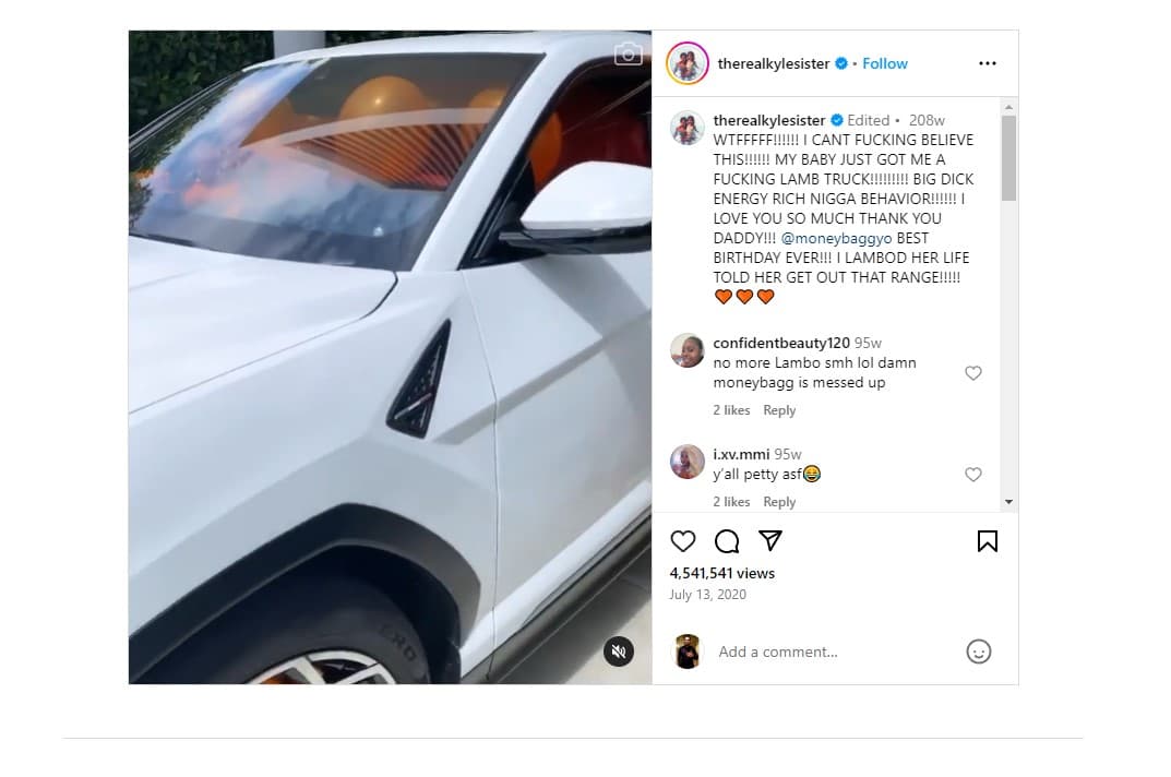 Social Media Influencer Ari Fletcher Celebrates Birthday With New Lamborghini Huracan After Past Repossession Drama 3 Screenshot 4