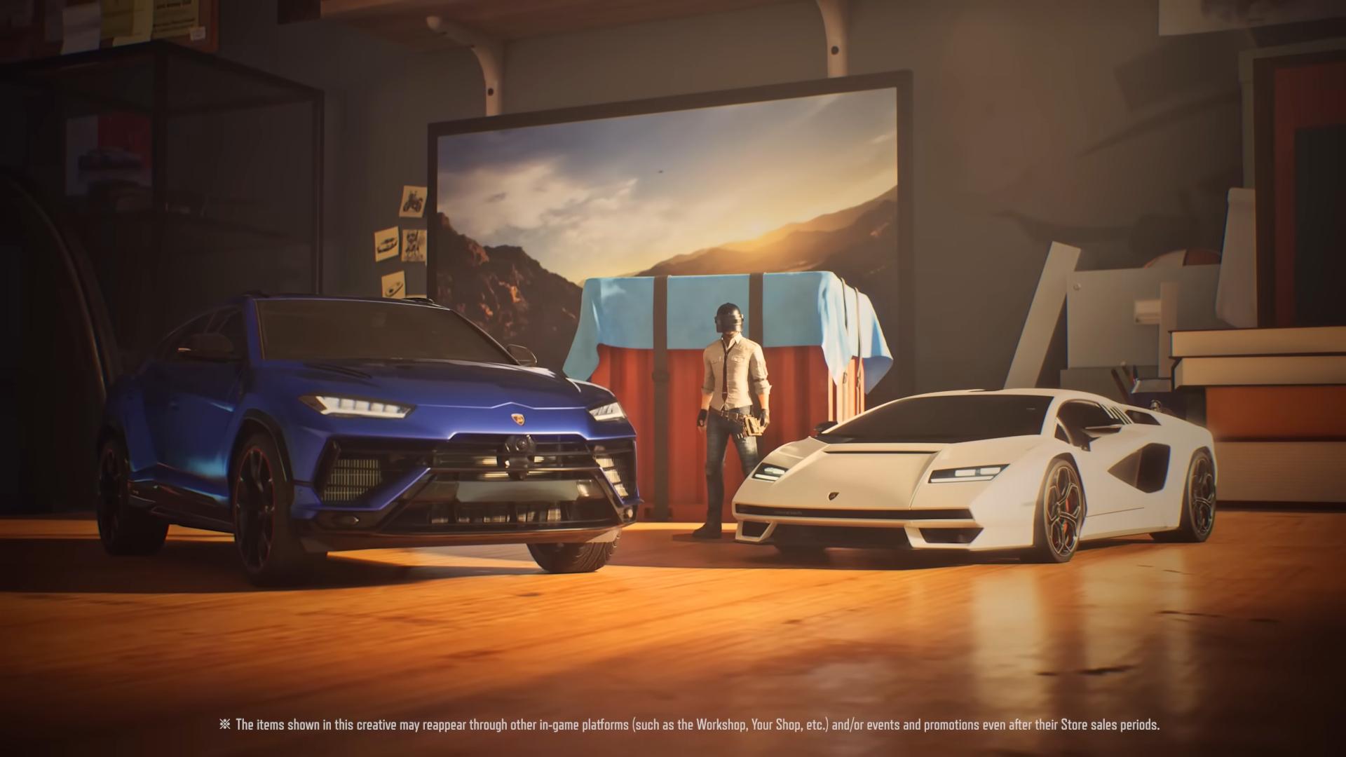Pubg Battlegrounds And Lamborghini Join Forces In Epic Collaboration 3 Pubg battlegrounds and lamborghini