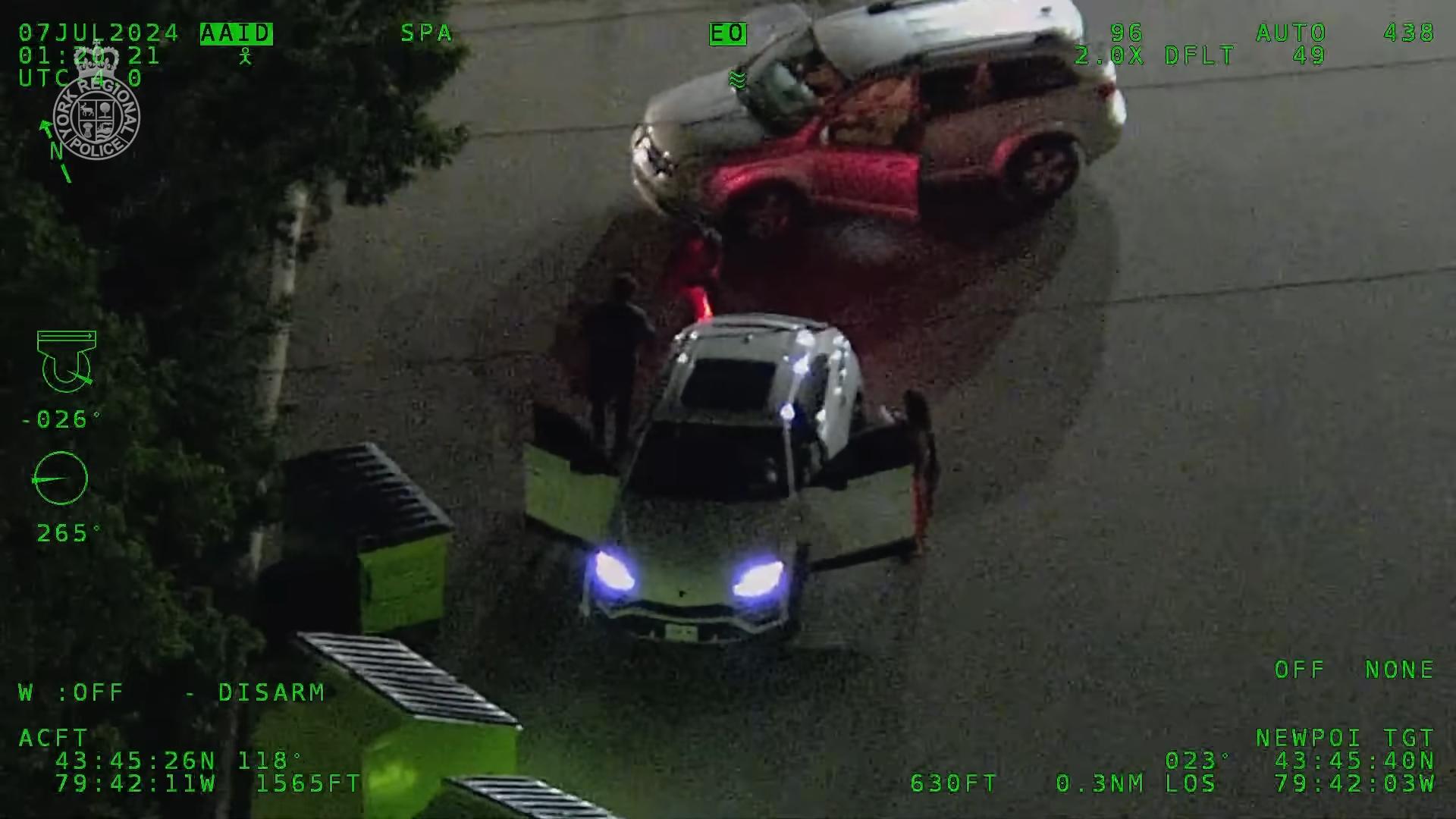Reckless Rampage: Two Arrested After Wild 124-Mph Lamborghini Urus Police Chase Ends In Spectacular Tire Blowout 5 Vs youtube twochargedafterlamborghinitravelling200kmhonhwy407attemptstofleepolice 117