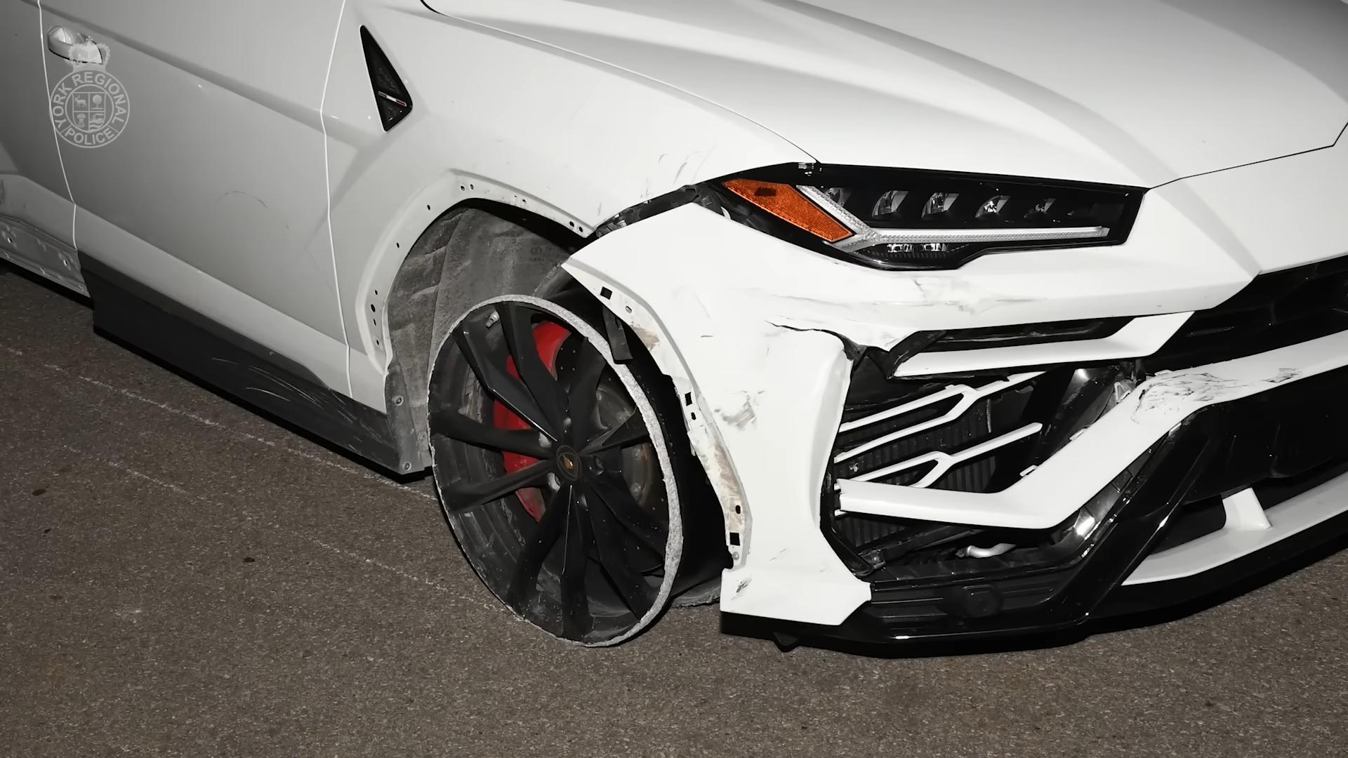 Reckless Rampage: Two Arrested After Wild 124-Mph Lamborghini Urus Police Chase Ends In Spectacular Tire Blowout 3 Lamborghini urus police chase