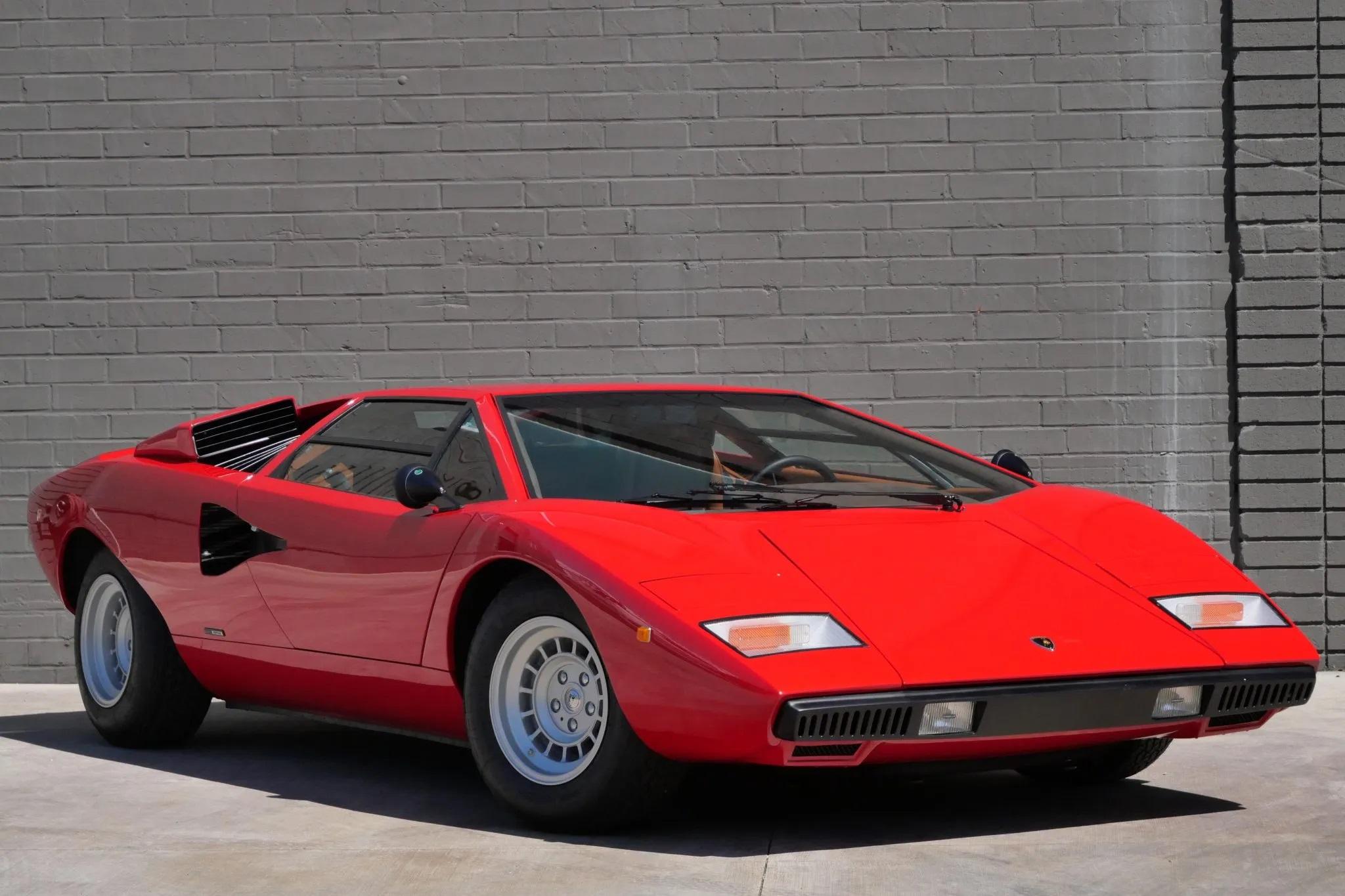 Legendary British Rock And Pop Icon Rod Stewart'S 1977 Lamborghini Countach Lp400 Periscopio Gloriously Heads To Auction 18 N1