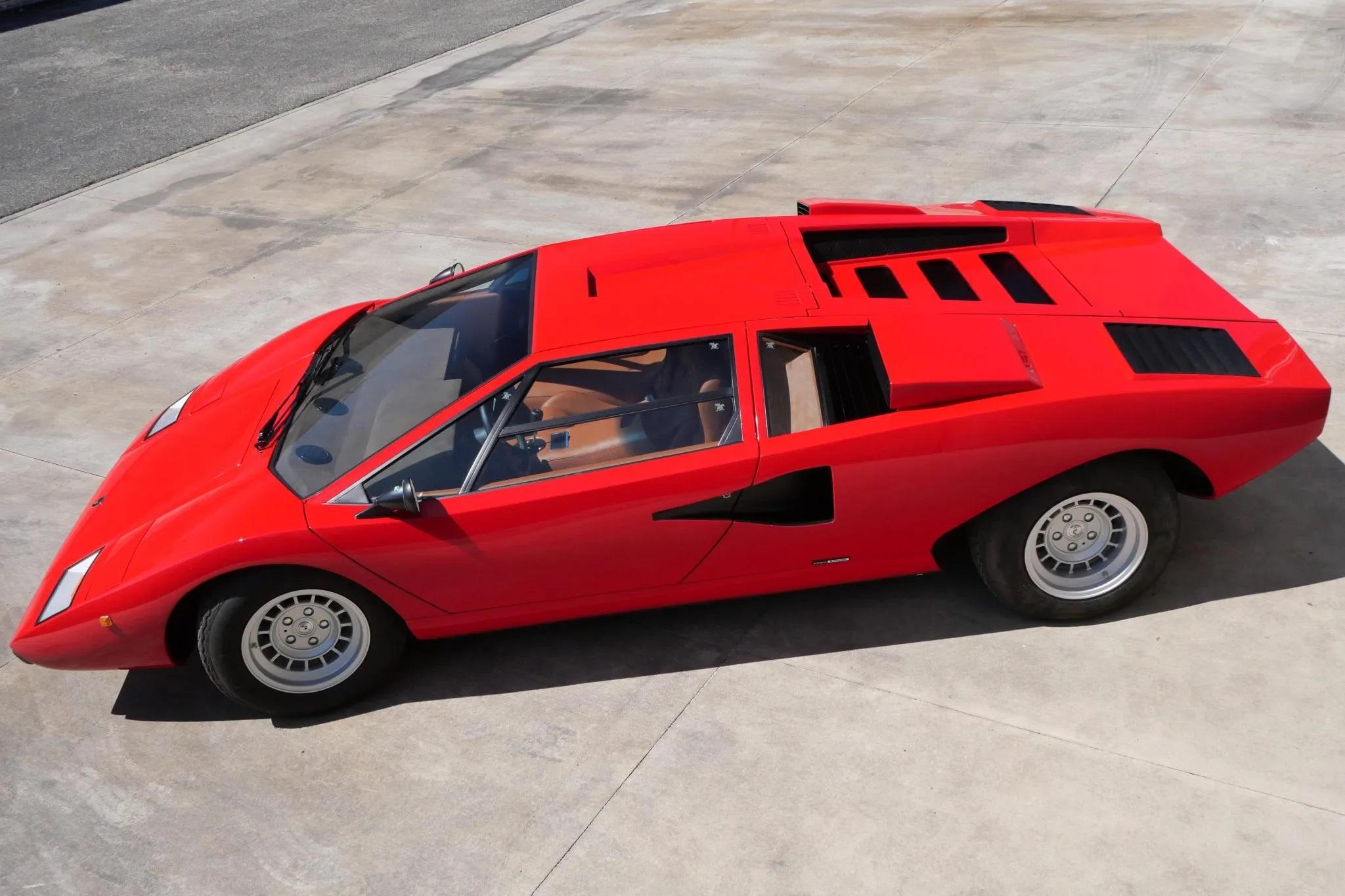 Legendary British Rock And Pop Icon Rod Stewart'S 1977 Lamborghini Countach Lp400 Periscopio Gloriously Heads To Auction 9 N2