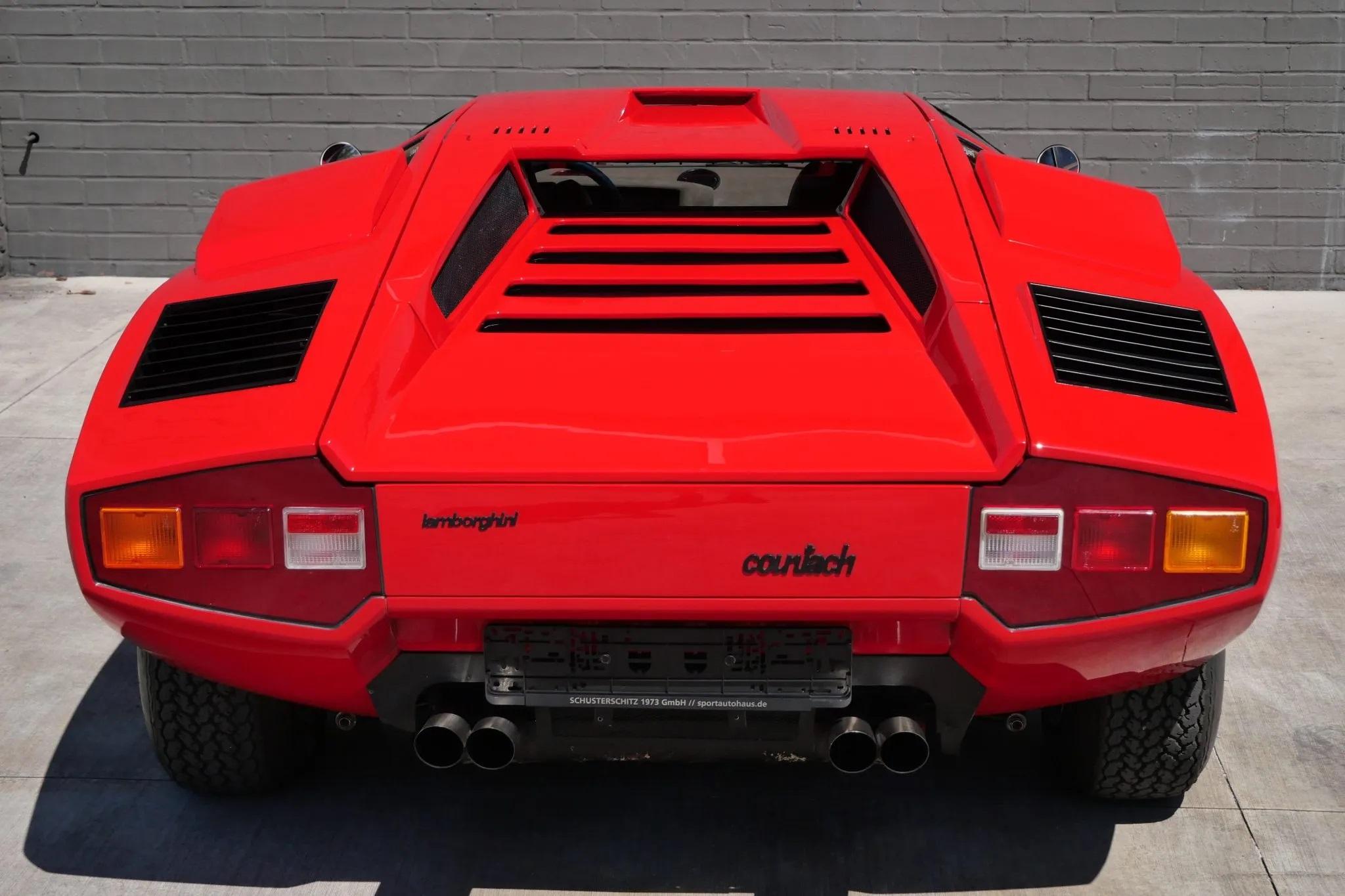 Legendary British Rock And Pop Icon Rod Stewart'S 1977 Lamborghini Countach Lp400 Periscopio Gloriously Heads To Auction 5 N6