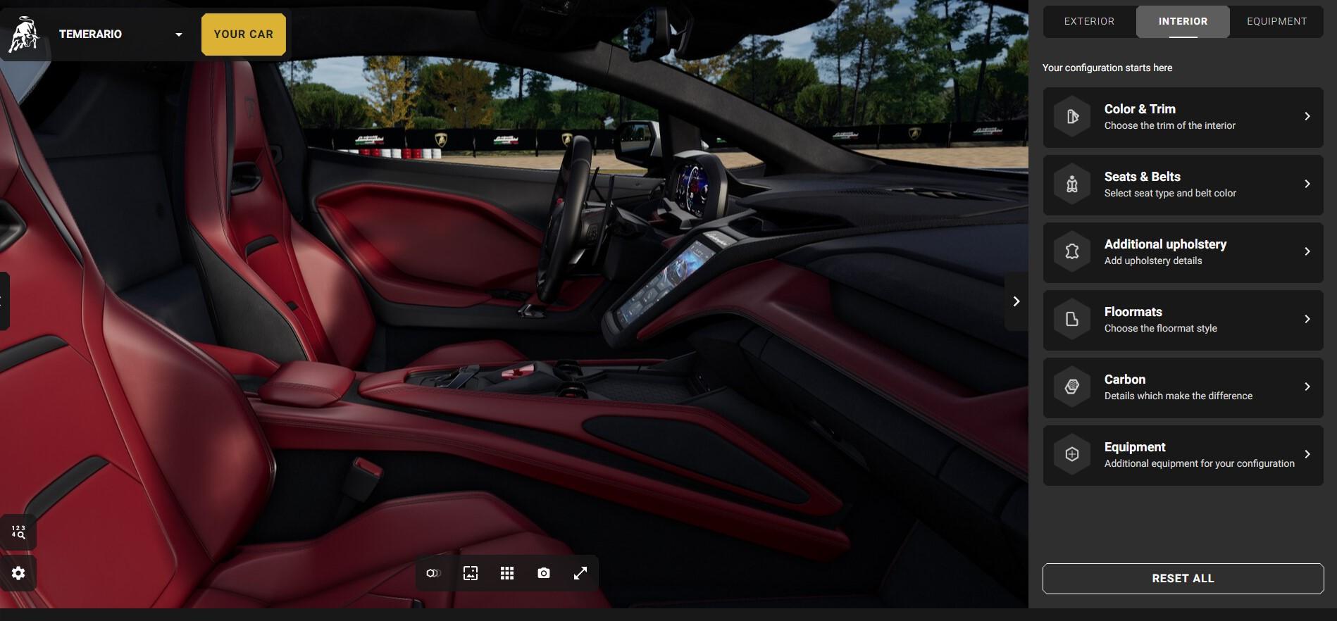 The Lamborghini Temerario Configurator Is Now Online: Customize Your Dream Supercar Without Breaking The Bank 5 2