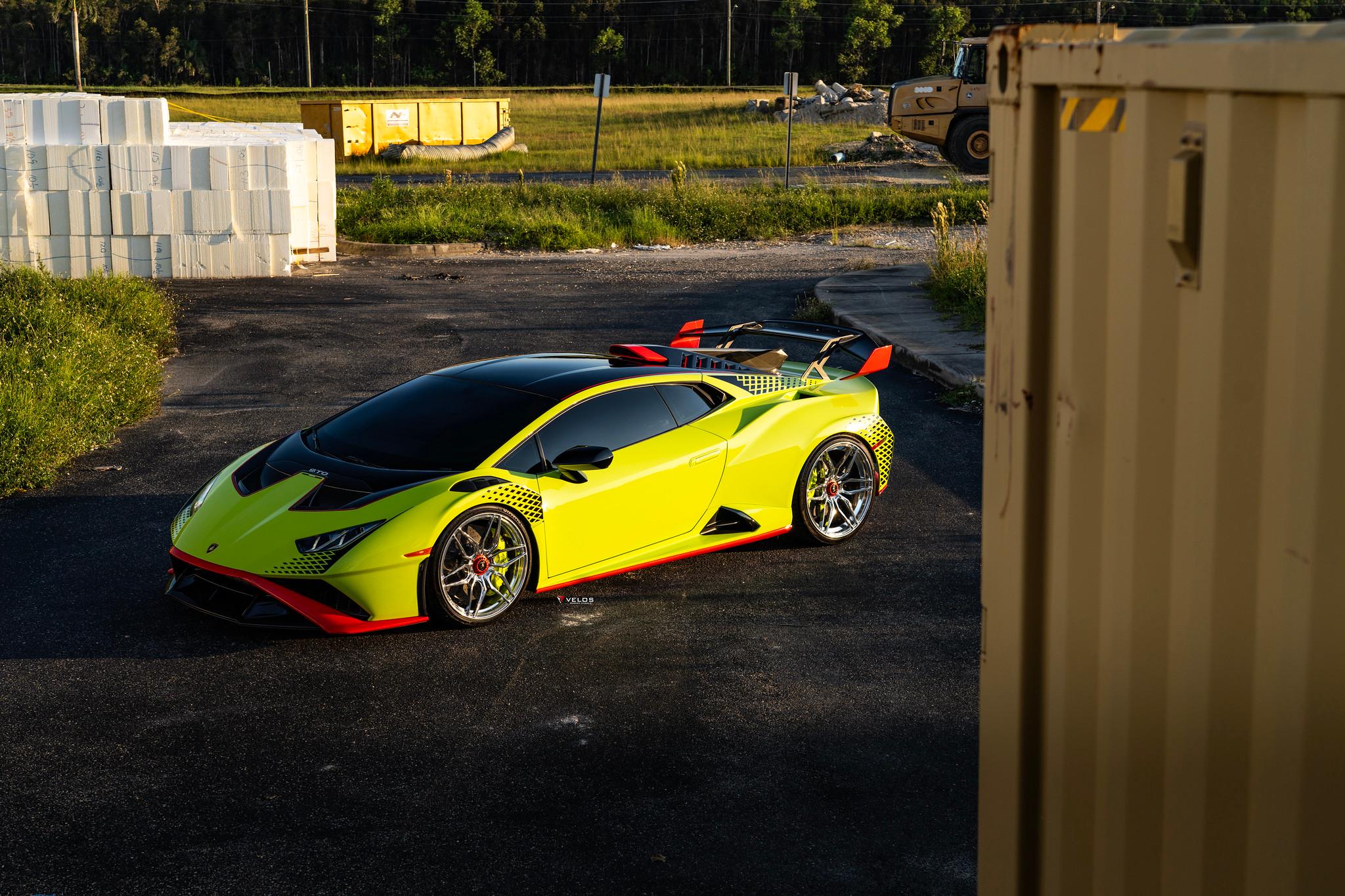 Unique Fluo Capsule Lamborghini Huracan Sto With Velos Forged Wheels Looks Quirky 5 53218200471 1e73eb7786 k