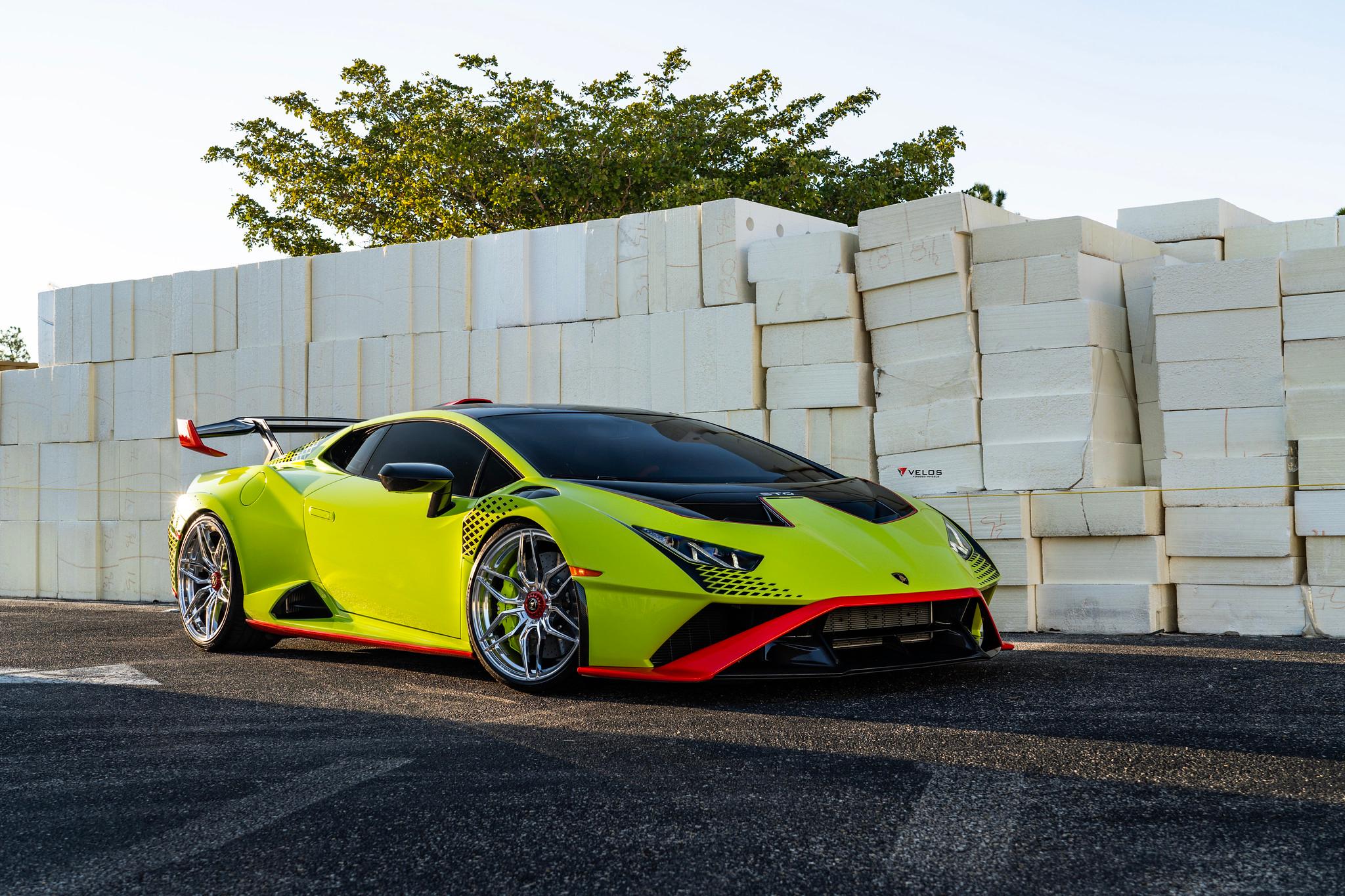 Unique Fluo Capsule Lamborghini Huracan Sto With Velos Forged Wheels Looks Quirky 14 53218510103 6162040877 k
