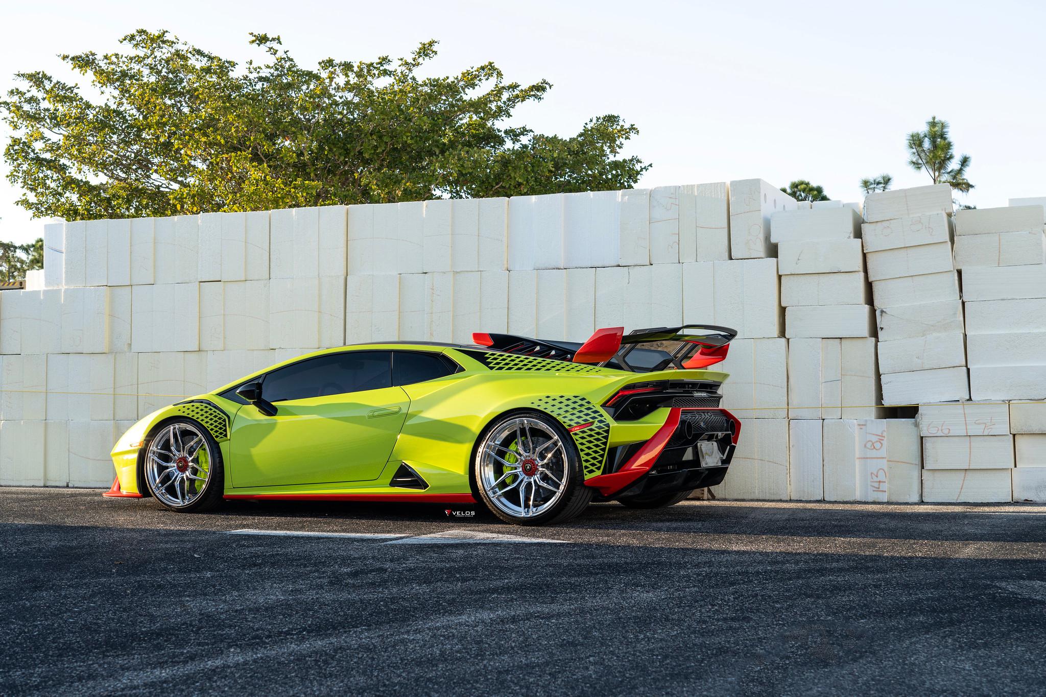 Unique Fluo Capsule Lamborghini Huracan Sto With Velos Forged Wheels Looks Quirky 7 53218714480 fc0752ab1c k