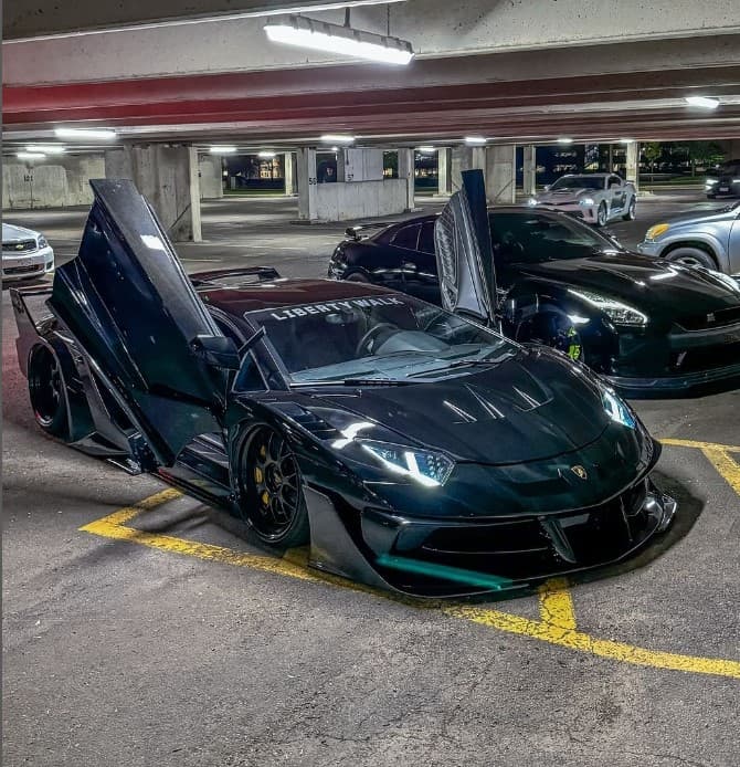 Gabe farrell's liberty walk lamborghini aventador