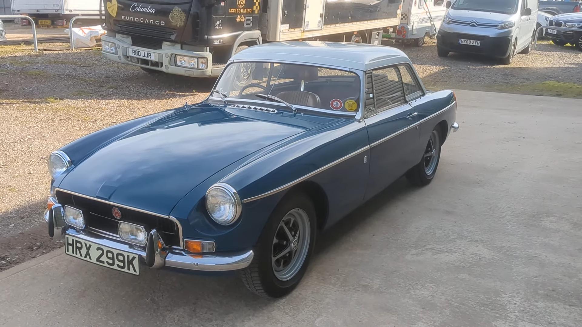 Actor Colin Farrell Cars: Exploring The 48-Year-Old Hollywood Star'S Iconic Personal Collection 15 Vs youtube amazingunrestoredconditionmgbroadsteroneownerfromnewlowmileage 001