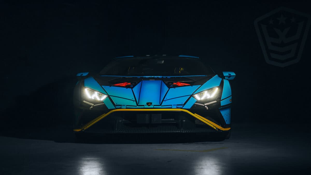 Lego technic lamborghini huracan sto wrap
