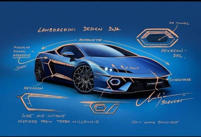 Behind The Lamborghini Temerario Design: Mitja Borkert, Design Director Lamborghini, Unveils 3 Exclusive Sketches Revealing Various Inspirations 2 655328 5