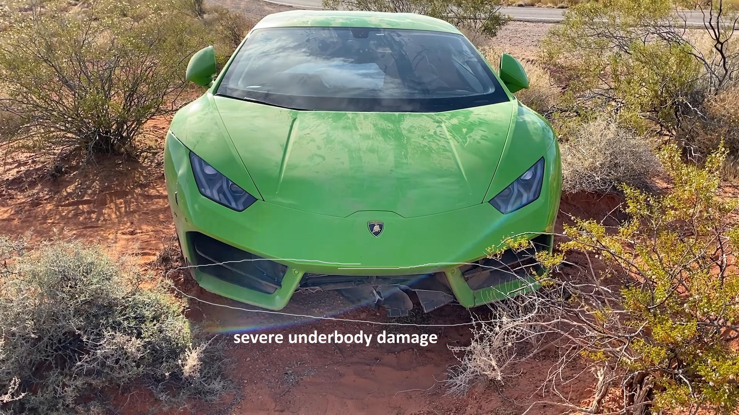 The Mystery Of The Totaled Lamborghini Huracán Abandoned In The Desert Finally Solved! 5 Lamborghini huracán abandoned in the desert
