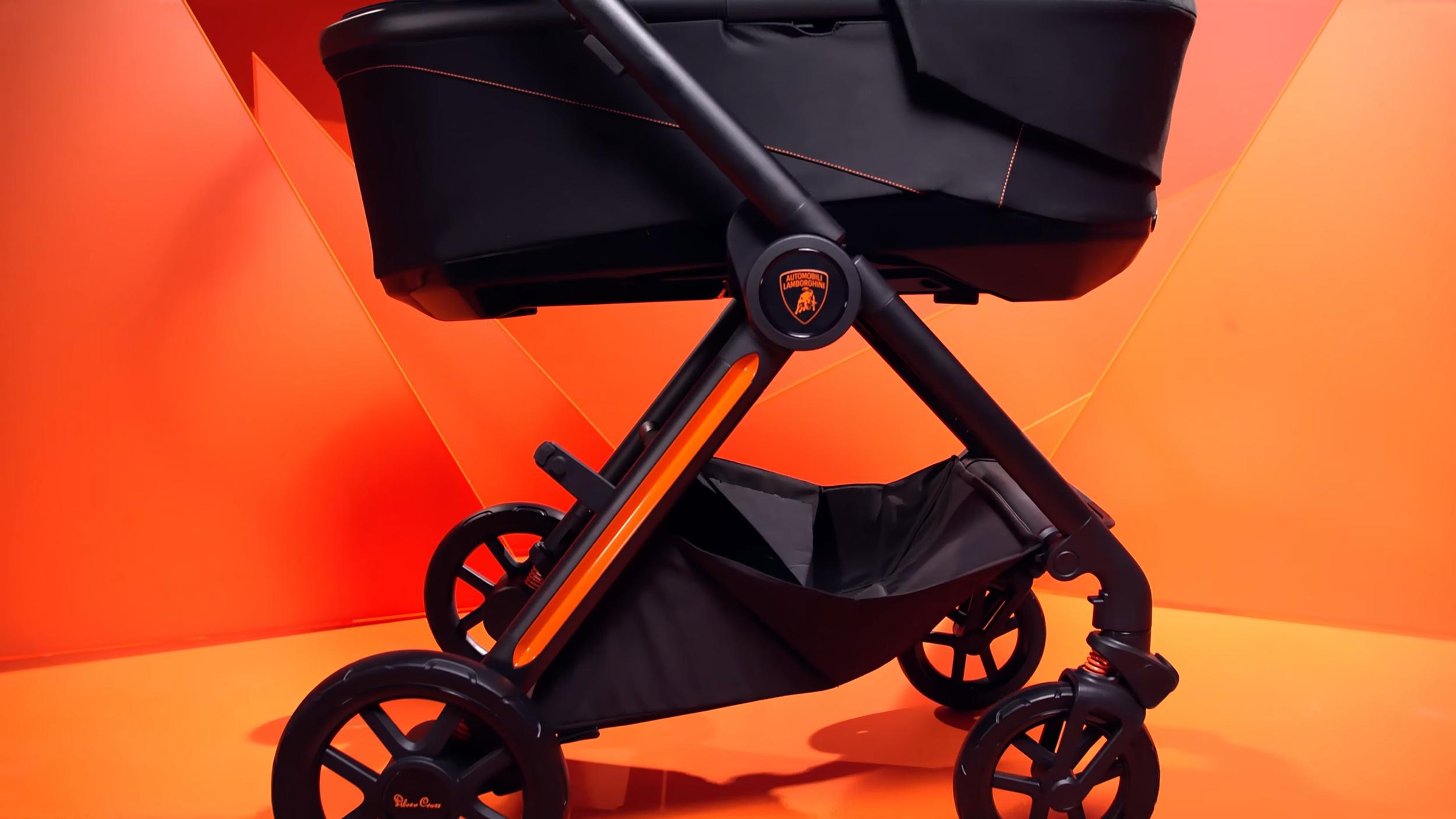 Lamborghini and Silver Cross Unveil the Absurd Reef AL Arancio Baby Stroller  for the Ultra-Wealthy - LamboCars